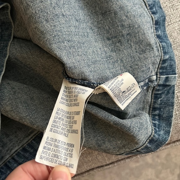 Vintage Tommy Hilfiger Y2K Denim Short Sleeve Dress - Picture 6 of 15